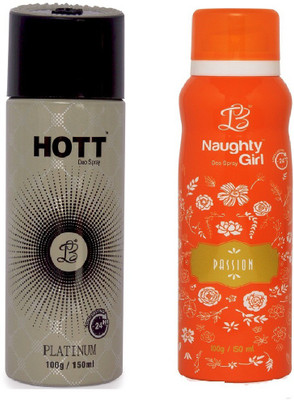 

Lyla Blanc Mens PLATINUM & PASSION - (Set of 2, No Gas Deodorant for Couple) (150ml each) Body Spray - For Men(150 ml, Pack of 2)