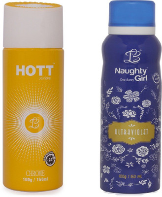 

Lyla Blanc Mens CHROME & ULTRAVOILENT - (Set of 2, No Gas Deodorant for Couple) (150ml each) Body Spray - For Men(150 ml, Pack of 2)