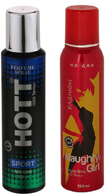 

Lyla Blanc Mens SPORT & FASHION - (Set of 2, No Gas Deodorant for Couple) (150ml each) Perfume Body Spray - For Men(150 ml, Pack of 2)