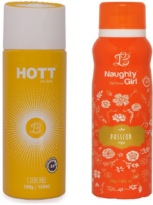 

Lyla Blanc Mens CHROME & PASSION - (Set of 2, No Gas Deodorant for Couple) (150ml each) Body Spray - For Men(150 ml, Pack of 2)