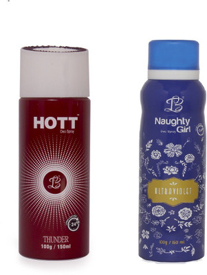 

Lyla Blanc Mens THUNDER & ULTRAVOILENT - (Set of 2, No Gas Deodorant for Couple) (150ml each) Body Spray - For Men(150 ml, Pack of 2)