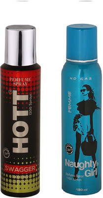 

Lyla Blanc Mens SWHITE AMBERGGER & FEMME - (Set of 2, No Gas Deodorant for Couple) (150ml each) Perfume Body Spray - For Men(150 ml, Pack of 2)