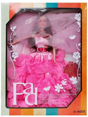 

TOYGALAXY PRINCESS DOLL FOR GIRLS(Pink)