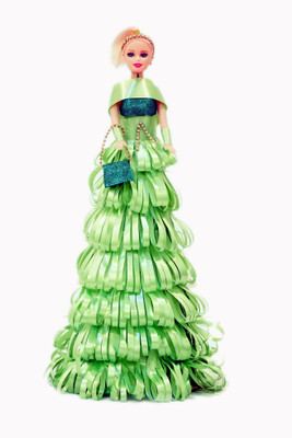 Princess Party Outfit For 30-35 Doll(Green)