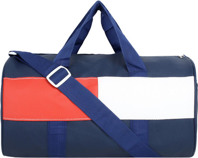 

BumBart Collection Artificial Leather Gym Bag man & women ( Red & Blue Color) Gym Bag(Multicolor)