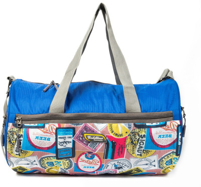 

MUNDO ELEGANTE Travel Bag 34 Travel Duffel Bag(Blue)
