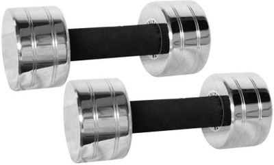 

Lord Steel Chrome Fixed Dumbbell 3kg (Pair) Fixed Weight Dumbbell(6 kg)
