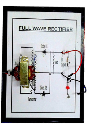 

MELODY'S Rectifier Using AC - Full Wave Rectifier Educational Electronic Hobby Kit
