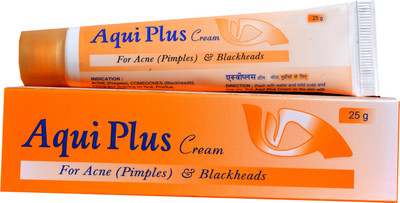 

HAPDCO AQUI PLUS CREAM FOR ACNE PIMPLES AND BLACKHEADS(PACK OF 2)(50 g)