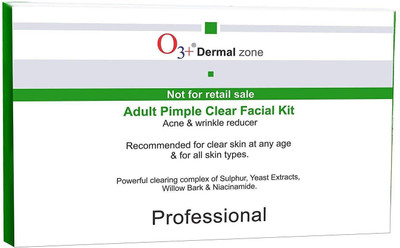 

O3+ Dermal zone Professional Adult Pimple Clear Facial Kit 120 ml(Set of 5)