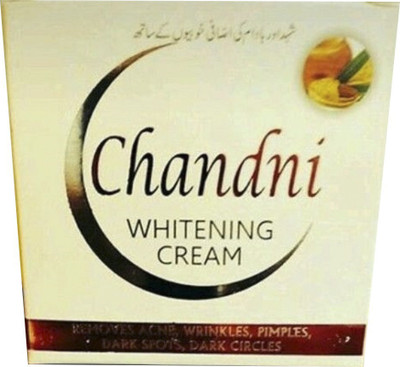 

Chandni Whitening Cream Remove Acne,Wrinkles,Pimples,Dark Spot,Dark Circles(1 ml)