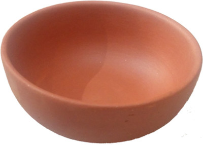 

Khadi Eco Basket Clay Mini Bowl - Earthenware(Brown)