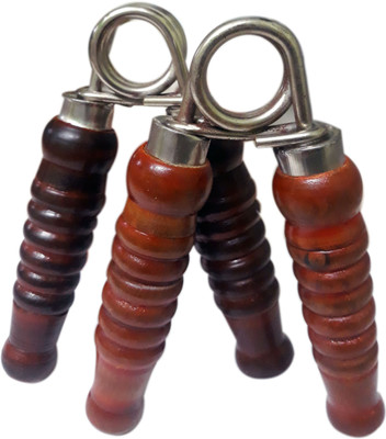 

MAJESTIC BASKET Wooden 1 Pair Hand Grip/Fitness Grip(Brown)