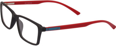 Mykindofstore Full Rim Rectangle Frame(130 mm
