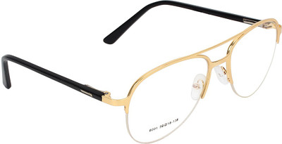

Zyaden Half Rim Aviator Frame(51 mm