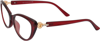 

Mykindofstore Full Rim Cat-eyed Frame(140 mm