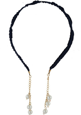 

Anuradha Art Jewellery Hair Bealt Head Band(Black)