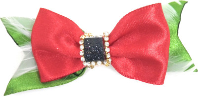 

SKD Christmas / Santa Claus Bow Clips Baby Bow Hair Clips Barrettes Hair Accessories for Baby Girls / Women - D003 Hair Clip(Red)