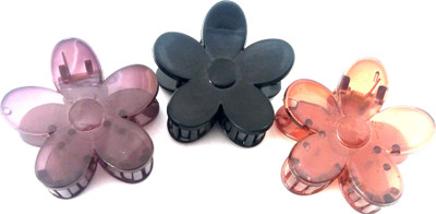 

Fashionable 3 FLOWER SHAPE Hair Claw(Multicolor)