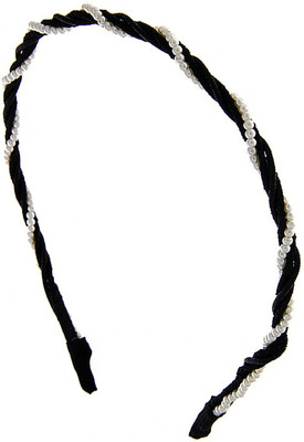 

Anuradha Art Jewellery Hair Bealt Head Band(Black)