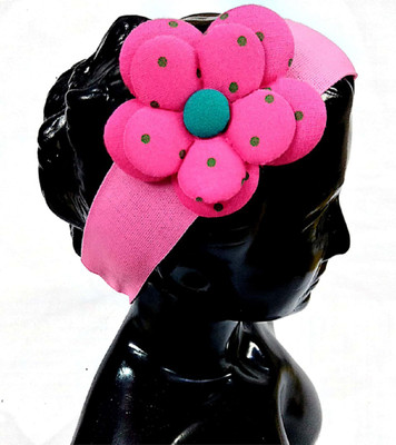 

Proplady Princess Ultra Soft Fabric Designer Floral Baby Head Band|Hair Accessories for Newborns and Baby Girls|Latest Hair Accessories Head Band, Hair Band, Hair Chain, Hair Accessory Set(Pink)