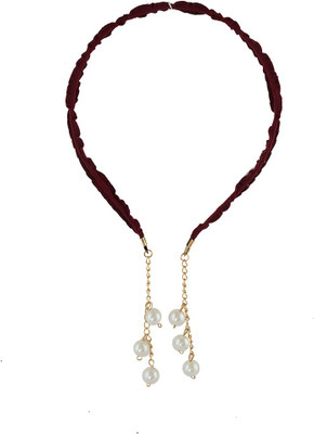 

Anuradha Art Jewellery Hair Bealt Head Band(Red)