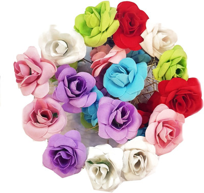 

Okji Enterprises Hair accessory set for hair Flower Juda pin for girls & women hair clip hair juda pin Hair Accessory Set(Multicolor)