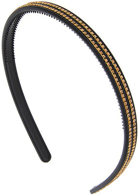 

Anuradha Art Jewellery Hair Bealt Head Band(Black)