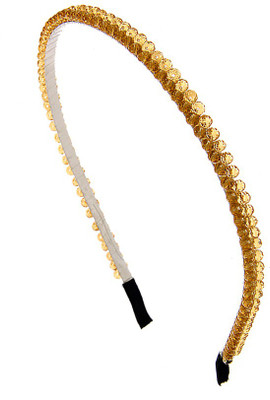 

Anuradha Art Jewellery Hair Bealt Head Band(Gold)
