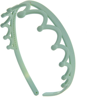 Anuradha Art Jewellery Hair Bealt Head Band(Green)