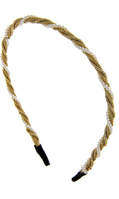 

Anuradha Art Jewellery Hair Bealt Head Band(Gold)