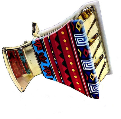 

Proplady Designer Collection Tribal Print (M size) Hair Clip, Butterfly Clutch, Claws Clip|Latest Hair Accessories for Girls & Women Hair Clip, Hair Claw, Bun Clip, Back Pin, Banana Clip, Hair Pin(Multicolor)