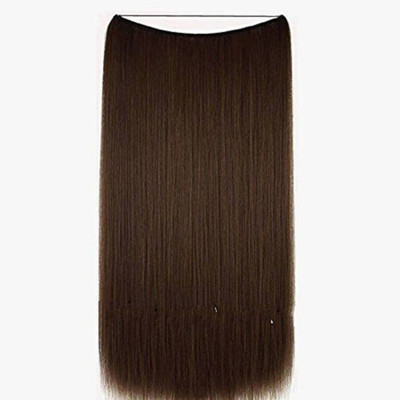 

Fully Human Extension For Girls And Women, Women Natural Dark Brown Flip Real Human, 26 Inch, 100 Gm Hair Extension