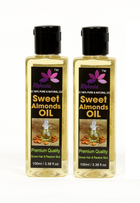 

Alphacia. Organic Sweet Almond oil 200Ml Hair Oil(200 ml)