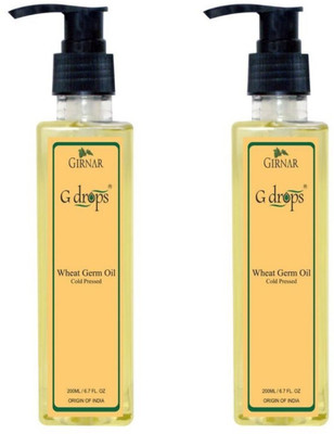 

G Drops Wheat Germ Oil Combo (2x200ml) Hair Oil(400 ml)