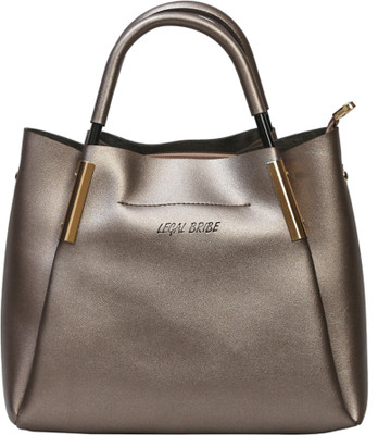 

Legal Bribe Hand-held Bag(Silver)