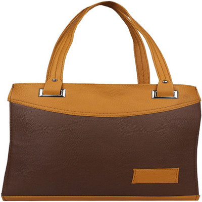 

carole Hand-held Bag(Brown)