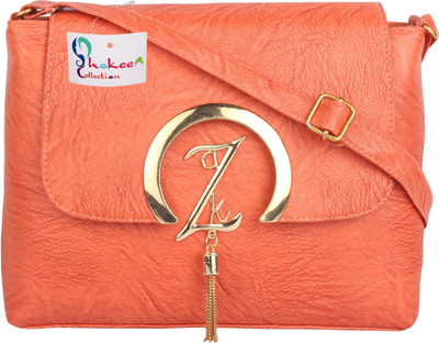 

Shokeen Collection Sling Bag(Orange)