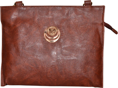 

Indian Blu Hand-held Bag(Brown)