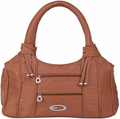 

carole Hand-held Bag(Brown)