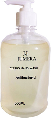 

J.J JUMERA Antibacterial CITRUS Hand Wash 500ML(500 ml, Pump Dispenser)