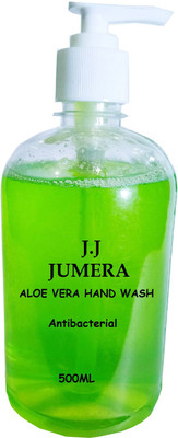 

J.J JUMERA Antibacterial ALOVE VERA Hand Wash 500ML(500 ml, Pump Dispenser)