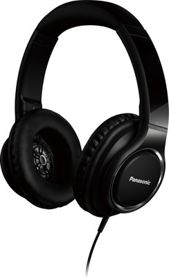 Panasonic RP-HD5E-K Wired Headset without Mic(Black, On the Ear)