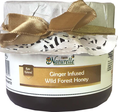 

Farm Naturelle -Real Ginger Infused Forest Honey (400 GMS)-Immense Medicinal Value(400 g)