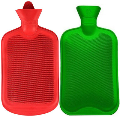 

Cinnamon Best Quality Pack of 2 Hot Water Bag Non Electrical Rubber 1 L Hot Water Bag(Multicolor)
