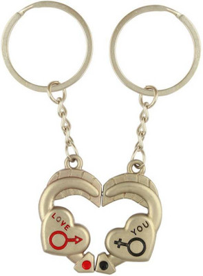 Sullery Couple Broken Heart Love You of 2 Set Key Chain