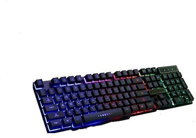 

Tech-Com RAINBOW 999 WIRED KEYBOARD Wired USB Gaming Keyboard(Black)