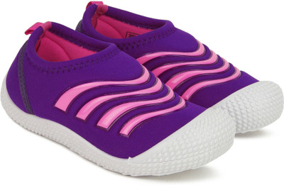 

Bubblegummers Boys Slip on Walking Shoes(Purple, Blue