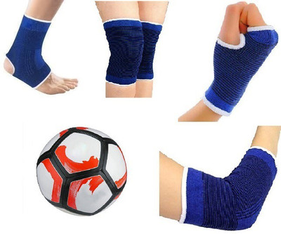 

Ps LALIGA RED FOOTBALL WITH NEE,ANKLE,PALM,ELBOW COMBO(KIT) FOOTBALL SIZE 5 Football Kit