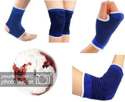 

Ps KRASAVA FOOTBALL ALL WITH NEE,ANKLE,PALM,ELBOW COMBO(KIT) FOOTBALL SIZE 5 Football Kit